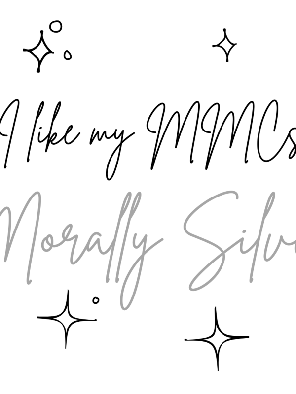 Morally Silver Sticker