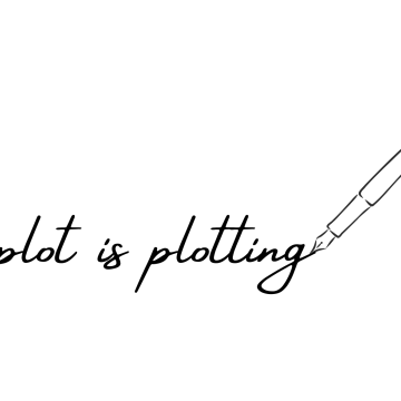 Plot is Plotting Sticker