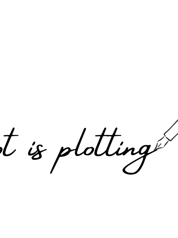 Plot is Plotting Sticker